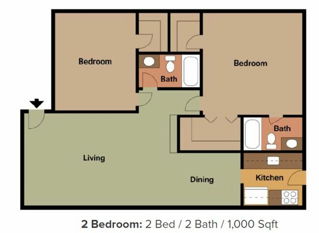 Unit 2-119 2-119 floor plan
